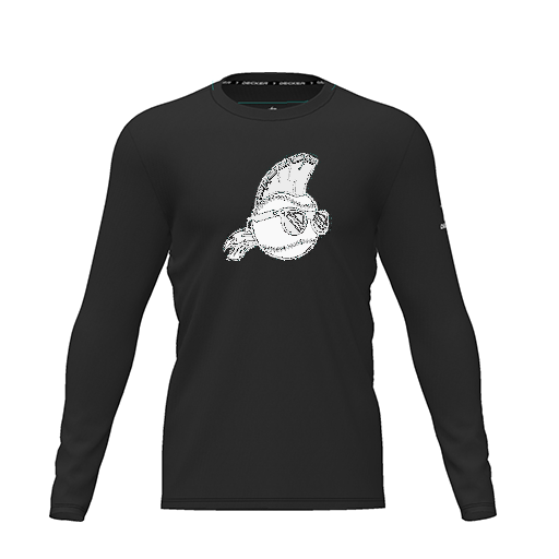 [CUS-DRIF-TEES-PER-CNK-LSL-BLK-YXS-LOGO1] Dri Fit Performance T-Shirt (Youth XS, Black, Logo 1, Long Sleeve)