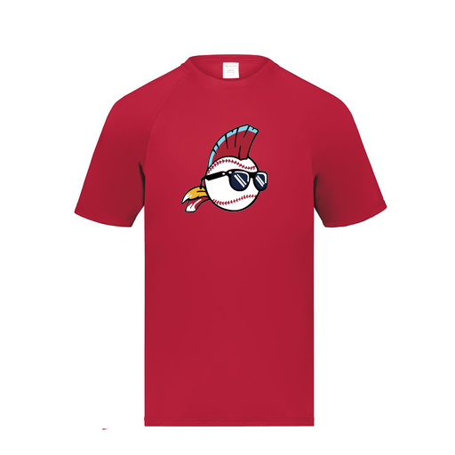 [2791.083.S-LOGO1] Youth Smooth Sport T-Shirt (Youth S, Red, Logo 1)