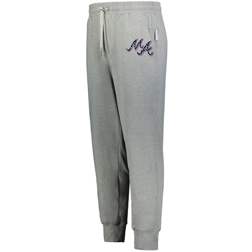 [222699.013.XXS-LOGO2] YOUTH VENTURA SOFT KNIT JOGGER (Youth XXS, Silver, Logo 2)