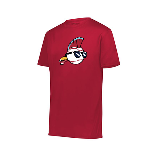 [222819.083.XXS-LOGO1] Youth Movement Dri Fit Shirt (Youth XXS, Red, Logo 1)