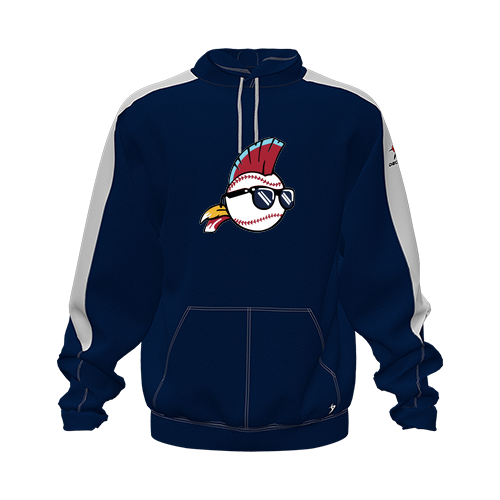 [CUS-DFW-HOOD-FLC-LSL-NVY-YXS-LOGO1] Hoodie (Youth XS, Navy, Logo 1)