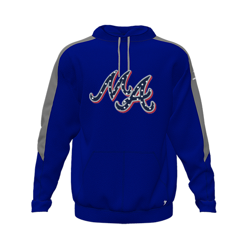 [CUS-DFW-HOOD-FLC-LSL-RYL-YXS-LOGO2] Hoodie (Youth XS, Royal, Logo 2)