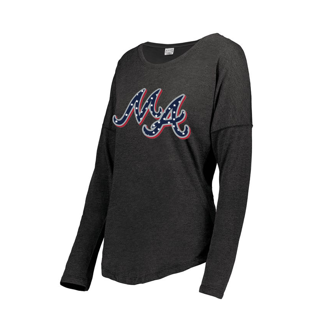 Decker Women's Tri-Blend T-Shirt - Long Sleeve