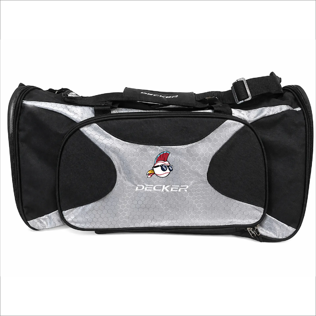 [DIA-DUBG-GRY-LOGO1] Decker Diamond Duffle (Logo 1)