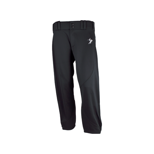 [DUN-TEMP-PSP-KNR-BLK-FYXS] Women's Platinum Knicker Softball Pant (Female Youth XS, Black)