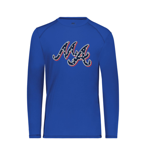 [6846.060.S-LOGO2] Youth SoftTouch Long Sleeve (Youth S, Royal, Logo 2)