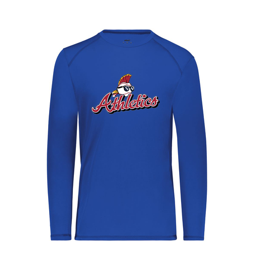 [6846.060.S-LOGO3] Youth SoftTouch Long Sleeve (Youth S, Royal, Logo 3)