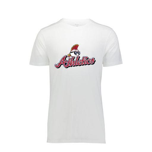 [FTSCUBWH-YS-LOGO3] Decker Youth Tri-Blend T-Shirt - Short Sleeve (Youth S, White, Logo 3)