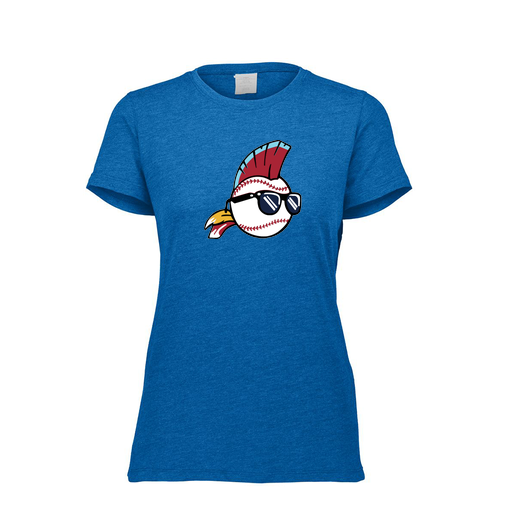 [3067.U55.XS-LOGO1] Ladies Ultra-blend T-Shirt (Female Adult XS, Royal, Logo 1)