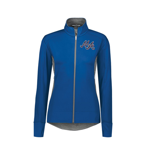 [371263.H73.S-LOGO2] Girls FreeForm Jacket (Female Youth S, Royal, Logo 2)