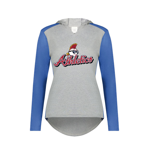 [6902.28V.XS-LOGO3] Ladies Vintage Hoodie (Female Adult XS, Royal, Logo 3)