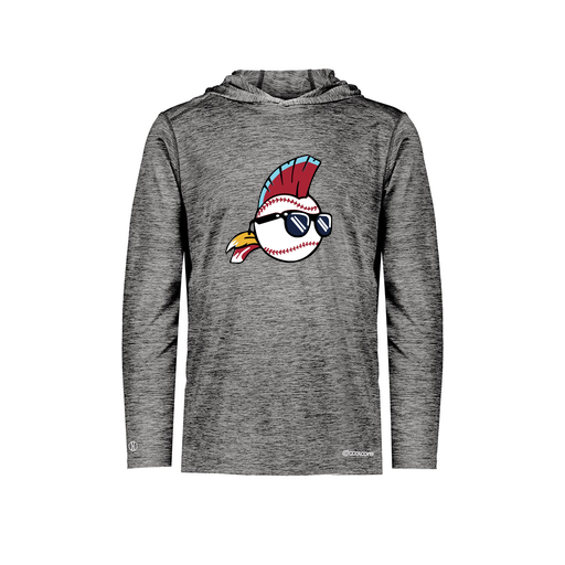 [FOLHCGBK-AS-LOGO1] Decker Men's Charge Hoodie (Adult S, Black, Logo 1)