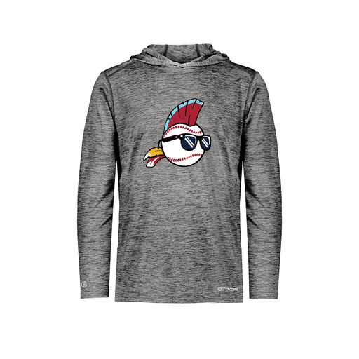 [FOLHCGBK-YS-LOGO1] Decker Youth Charge Hoodie (Youth S, Black, Logo 1)