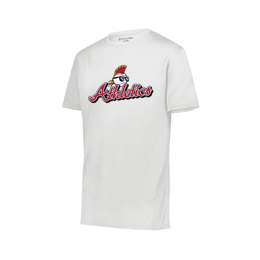 [222818.005.S-LOGO3] Men's Movement Dri Fit Shirt (Adult S, White, Logo 3)