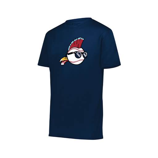 [222818.065.S-LOGO1] Men's Movement Dri Fit Shirt (Adult S, Navy, Logo 1)