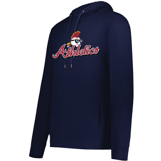 [222598.065.S-LOGO3] Men's Ventura Thin Knit Hoodie (Adult S, Navy, Logo 3)