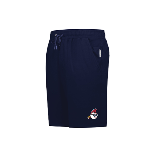 [223504.065.XS-LOGO1] Men's Ventura Soft Knit Shorts (Adult XS, Navy, Logo 1)