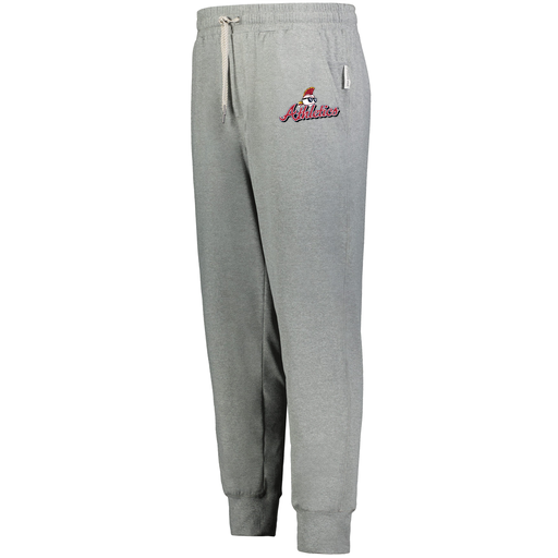 [222599.013.XS-LOGO3] Men's Ventura Soft Knit Joggers (Adult XS, Silver, Logo 3)