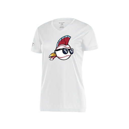 [222820.005.S-LOGO1] Ladies Movement Dri Fit Shirt (Female Adult S, White, Logo 1)