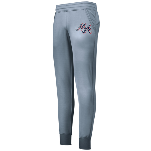 [5568.059.XS-LOGO2] Ladies Performance Jogger (Female Adult XS, Gray, Logo 2)