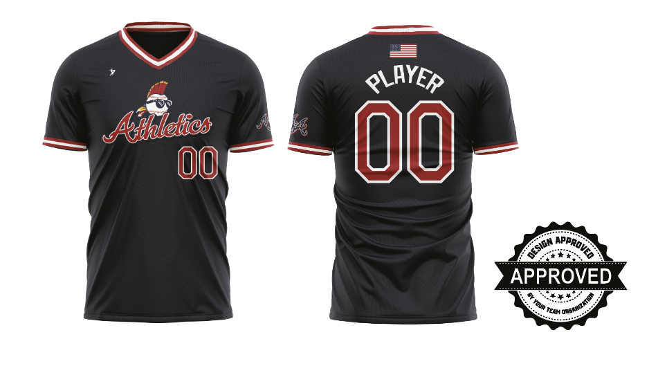 Mineral Area Athletics - Dark Navy V-Neck Jersey