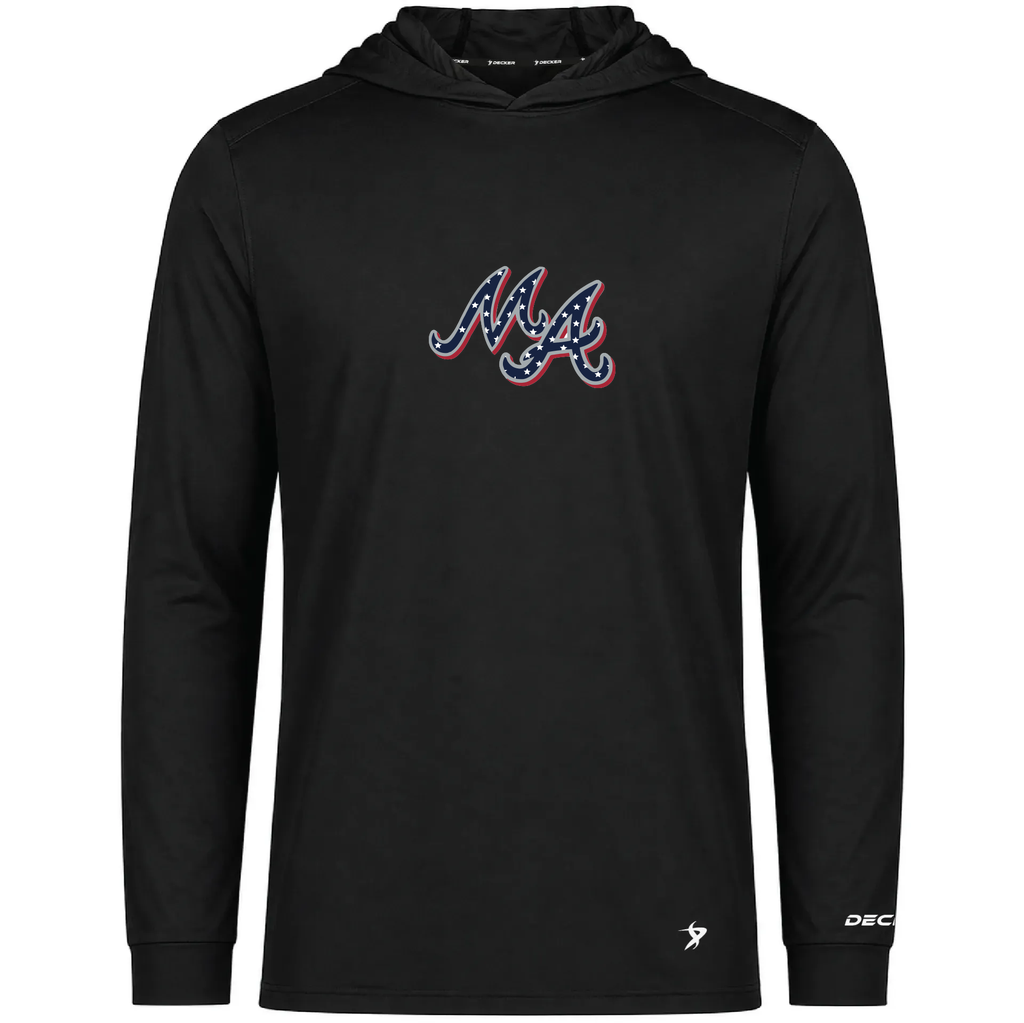 Decker Adult Tri-Blend Hoodie