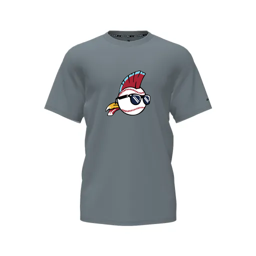 [CUS-DFW-TEES-PER-CNK-SSL-GRY-AS-LOGO1] Decker Adult Performance T-Shirt - Short Sleeve (Gray, Adult S, Logo 1)