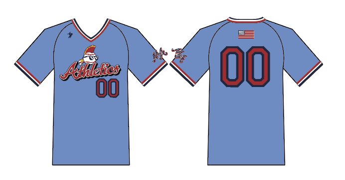 Mineral Area Athletics - Columbia Blue Jersey (No Name)