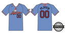 Mineral Area Athletics - Columbia Blue V-Neck Jersey