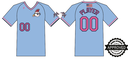 Mineral Area Athletics - Sky Blue V-Neck Jersey